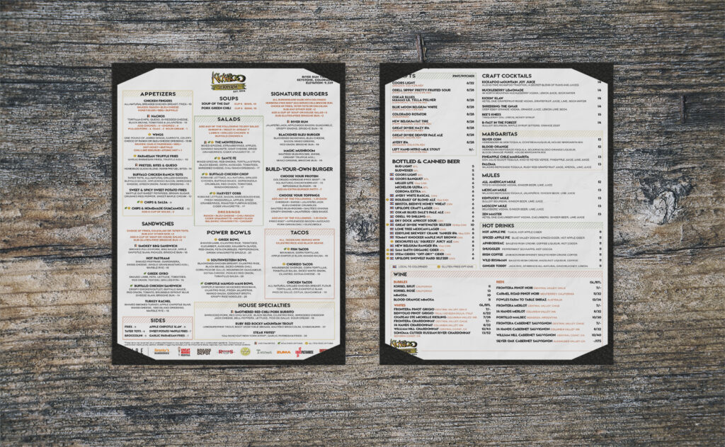 menu design port st lucie